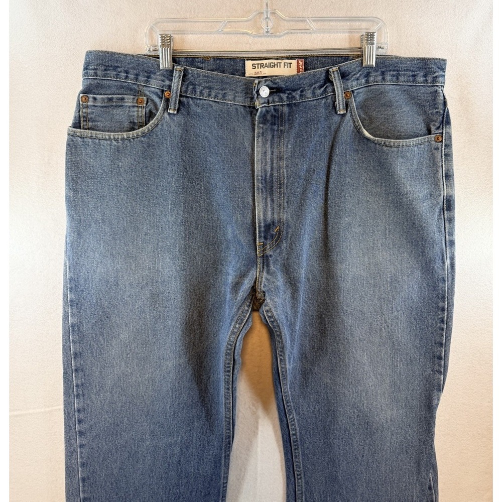 Levi's 505 Jeans Men's 40x32 Blue Straight Fit 100% Cotton Made in Mexico 2010